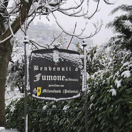 Locanda Il Falco Nero Fumone Zewnętrze zdjęcie
