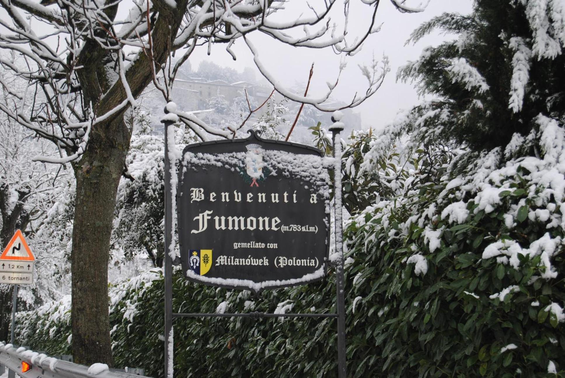 Locanda Il Falco Nero Fumone Zewnętrze zdjęcie